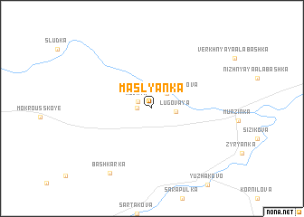 map of Maslyanka