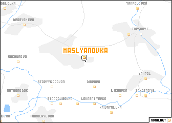 map of Maslyanovka