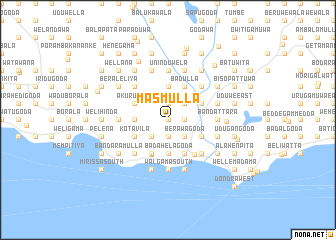 map of Masmulla