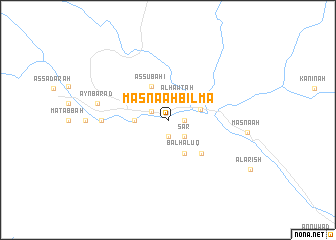 map of Maşna‘ah Bil Māʼ