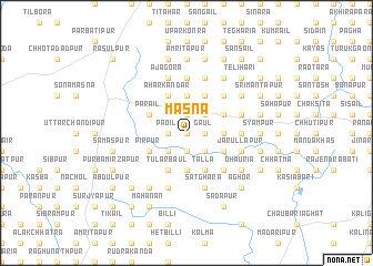 map of Māsna