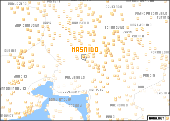 map of Mašni Do