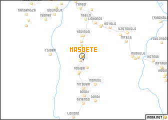 map of Masoété