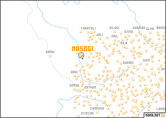 map of Masogi