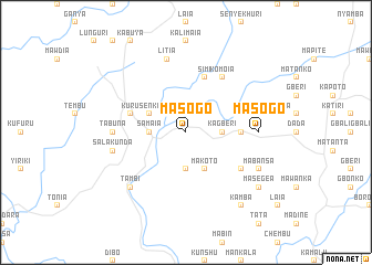 map of Masogo