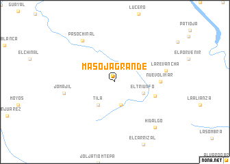 map of Masojá Grande