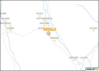 map of Masoji