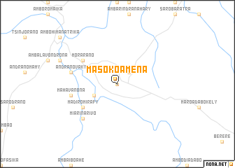 map of Masokoamena