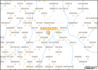 map of Masokori