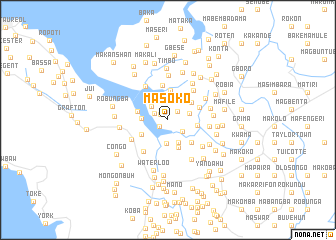 map of Masoko