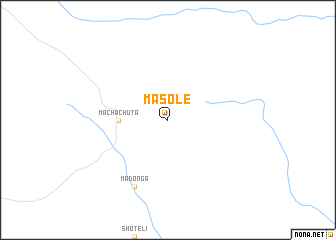 map of Masole