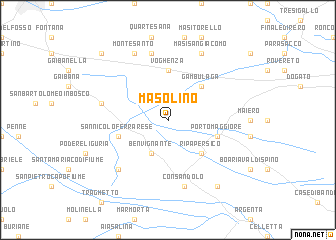 map of Masolino