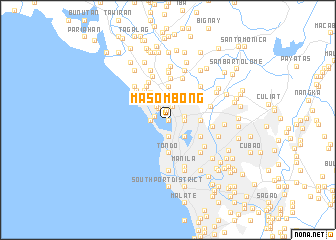 map of Masombong