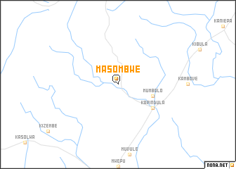 map of Masombwe