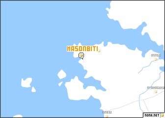 map of Masonbiti