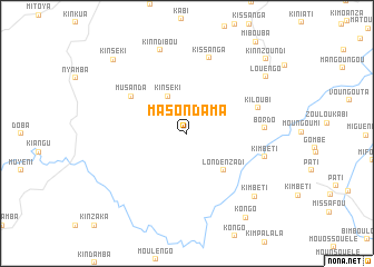 map of Masondama