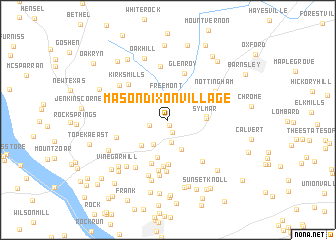 map of Mason Dixon Village