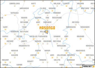 map of Masongo