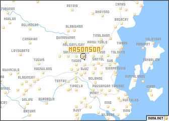 map of Masonson