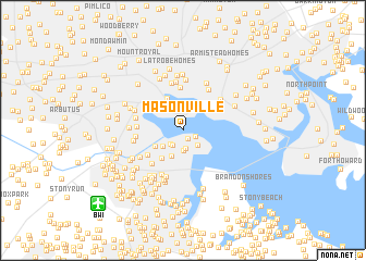 map of Masonville