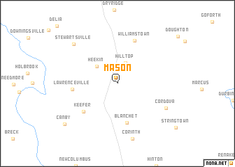 map of Mason