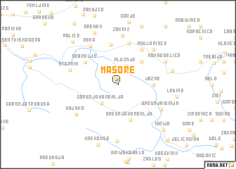 map of Masore