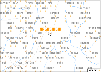 map of Masosingbi