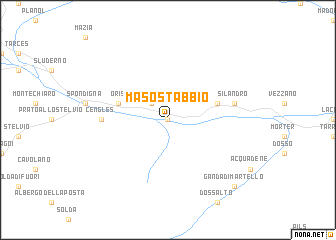 map of Maso Stabbio