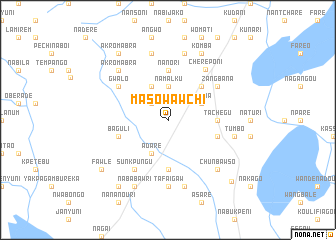 map of Masowawchi