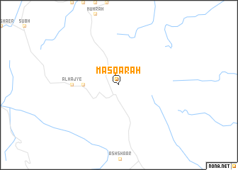 map of Maşqarah