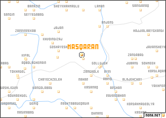 map of Masqarān