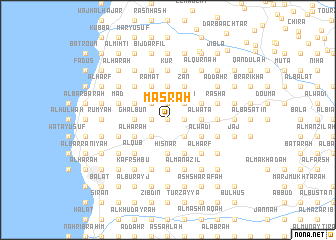 map of Masraḩ