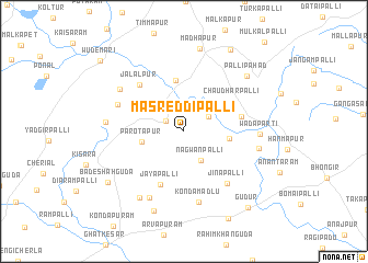 map of Masreddipalli