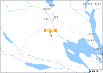 map of Masrūn