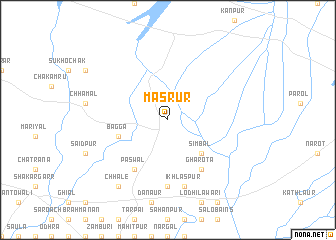 map of Masrūr