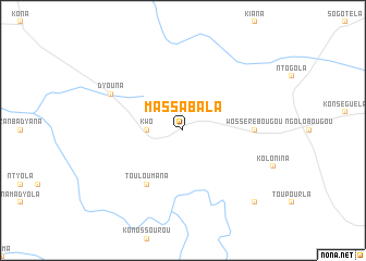 map of Massabala