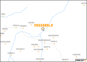 map of Massabala