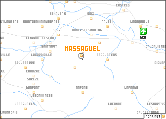 map of Massaguel