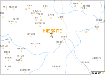 map of Massaite