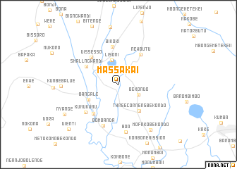 map of Massaka I