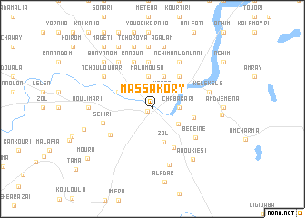 map of Massakory