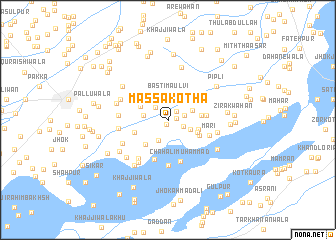 map of Massa Kotha