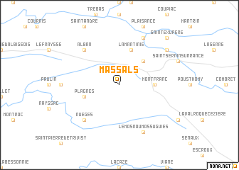 map of Massals