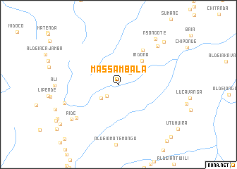 map of Massambala