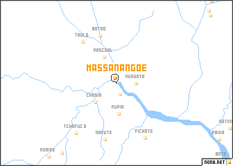 map of Massanangoè