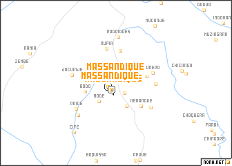 map of Massandique