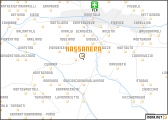 map of Massanera