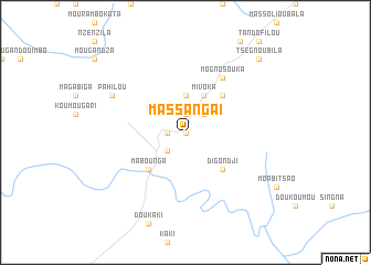 map of Massanga I