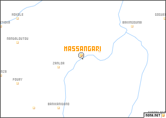map of Massangari