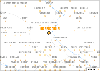 map of Massangis